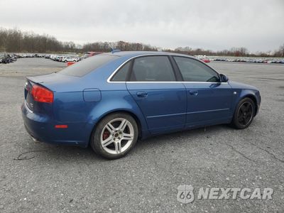 Trzecie zdjęcie samochodu z tyłu: 2008 AUDI A4 2.0T QUATTRO VIN:WAUDF78E56A062065 - miniatura