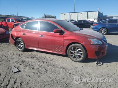 Czwarte zdjęcie samochodu z boku: 2014 NISSAN SENTRA S VIN:3N1AB7AP9EY283534 - miniatura