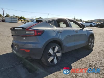 Trzecie zdjęcie samochodu z tyłu: 2023 VOLVO C40 RECHARGE ULTIMATE VIN:YV4ED3GM7P2041449 - miniatura