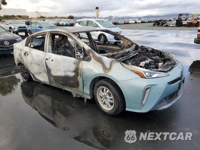 Czwarte zdjęcie samochodu z boku: 2020 TOYOTA PRIUS LE VIN:JTDL9RFU4L3017422 - miniatura