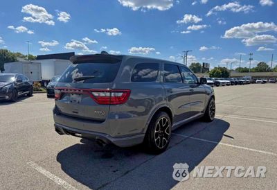 Czwarte zdjęcie samochodu z boku: 2021 DODGE DURANGO SRT HELLCAT VIN:1C4SDJH95MC715575 - miniatura