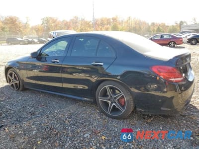 Drugie zdjęcie samochodu z przodu: 2018 MERCEDES-BENZ C 43 4MATIC AMG VIN:55SWF6EB2JU259046 - miniatura