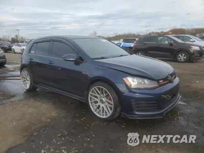 Czwarte zdjęcie samochodu z boku: 2017 VOLKSWAGEN GTI SPORT VIN:3VW547AU1HM014323 - miniatura