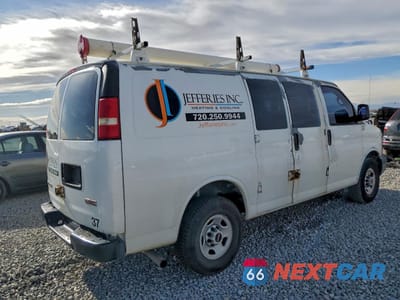 Trzecie zdjęcie samochodu z tyłu: 2007 GMC SAVANA 2500 DELIVERY VAN VIN:1GTGG25V471174538 - miniatura