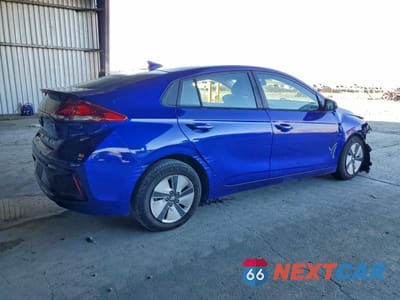 Trzecie zdjęcie samochodu z tyłu: 2019 HYUNDAI IONIQ BLUE VIN:KMHC65LC3KU175624 - miniatura