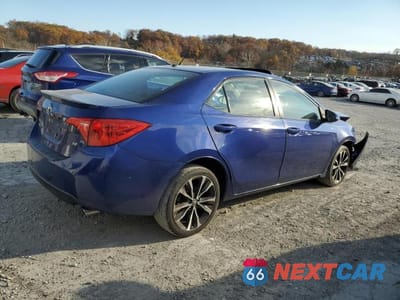 Trzecie zdjęcie samochodu z tyłu: 2017 TOYOTA COROLLA SE VIN:2T1BURHE7HC814035 - miniatura