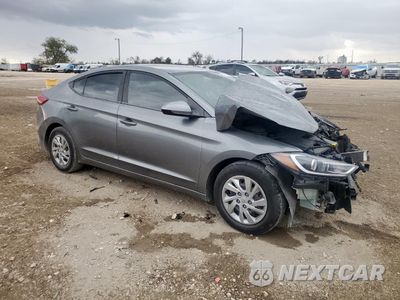 Czwarte zdjęcie samochodu z boku: 2017 HYUNDAI ELANTRA SE VIN:KMHD74LF8HU099302 - miniatura