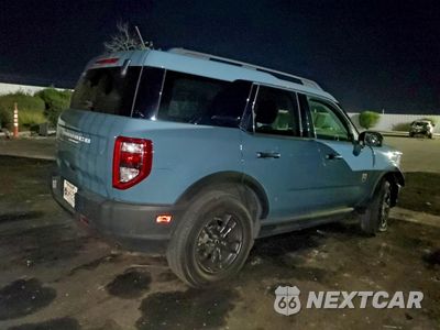 Trzecie zdjęcie samochodu z tyłu: 2022 FORD BRONCO SPORT BIG BEND VIN:3FMCR9B66NRD37266 - miniatura