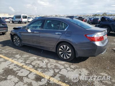 Drugie zdjęcie samochodu z przodu: 2015 HONDA ACCORD TOURING HYBRID VIN:1HGCR6F79FA005809 - miniatura