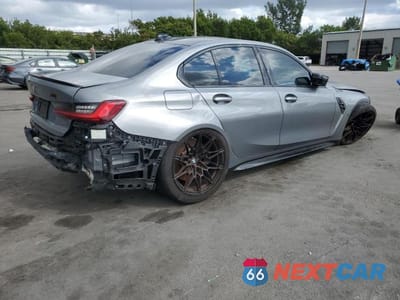 Trzecie zdjęcie samochodu z tyłu: 2022 BMW M3 COMPETITION VIN:WBS33AY08NFM16938 - miniatura