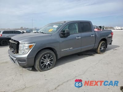 2020 NISSAN TITAN SV 2WD V8 CREW CAB 5.6L 1N6AA1EF7LN507163 - główne zdjęcie licytacji z USA - miniatura