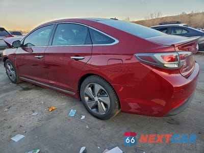Drugie zdjęcie samochodu z przodu: 2017 HYUNDAI SONATA HYBRID VIN:KMHE34L3XHA070956 - miniatura