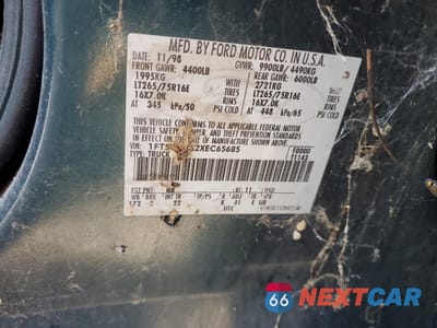 Zdjęcie 13 z 13 samochodu: 1999 FORD F350 SRW SUPER DUTY VIN:1FTSW31S2XEC65685 - miniatura