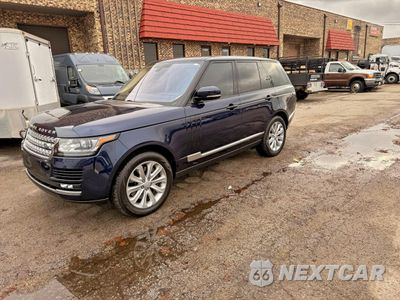 Drugie zdjęcie samochodu z przodu: 2016 LAND ROVER RANGE ROVER HSE VIN:SALGS2VF5GA263311 - miniatura