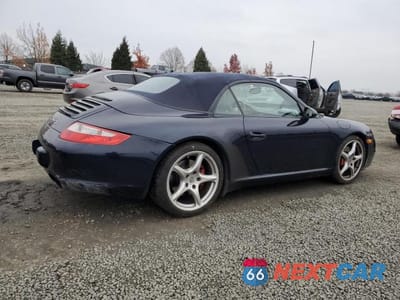 Trzecie zdjęcie samochodu z tyłu: 2006 PORSCHE 911 CARRERA S CABRIOLET VIN:WP0CB29916S766921 - miniatura