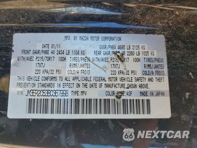 Zdjęcie 13 z 15 samochodu: 2011 MAZDA CX-7 VIN:JM3ER2C53B0367998 - miniatura