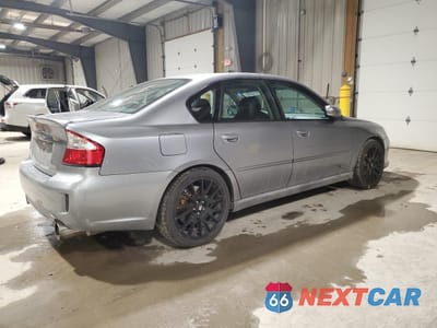 Trzecie zdjęcie samochodu z tyłu: 2009 SUBARU LEGACY 2.5 GT SPEC B VIN:4S3BL696293217149 - miniatura
