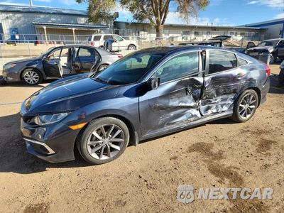 2019 HONDA CIVIC EXL 19XFC1F7ZKE017197 - główne zdjęcie licytacji z USA - miniatura