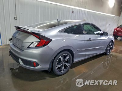 Trzecie zdjęcie samochodu z tyłu: 2017 HONDA CIVIC TOURING VIN:2HGFC3B94HH360010 - miniatura