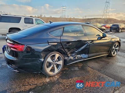 Trzecie zdjęcie samochodu z tyłu: 2020 AUDI A5 PREMIUM PLUS VIN:WAUCNCF57LA003508 - miniatura