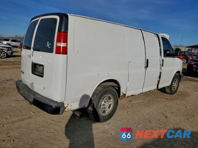 Trzecie zdjęcie samochodu z tyłu: 2007 CHEVROLET EXPRESS G1500 DELIVERY VAN VIN:1GCFG15X371239242 - miniatura