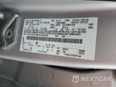 Zdjęcie 13 z 15 samochodu: 2013 FORD ESCAPE SEL VIN:1FMCU9HX4DUC43585 - miniatura