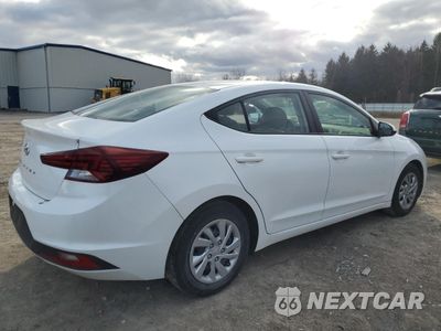 Trzecie zdjęcie samochodu z tyłu: 2020 HYUNDAI ELANTRA SE VIN:5NPD74LF4LH620958 - miniatura