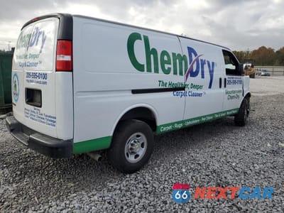 Trzecie zdjęcie samochodu z tyłu: 2022 CHEVROLET EXPRESS G2500 VIN:1GCWGBFP0N1184640 - miniatura