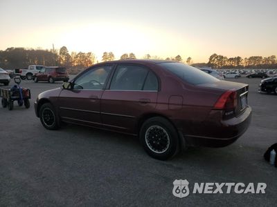 Drugie zdjęcie samochodu z przodu: 2002 HONDA CIVIC LX VIN:1HGES16502L019496 - miniatura