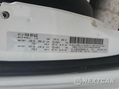 Zdjęcie 13 z 13 samochodu: 2015 DODGE GRAND CARAVAN R VIN:2C4RDGEG5FR606998 - miniatura