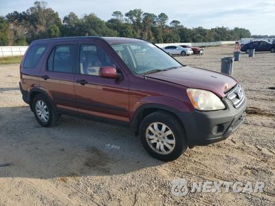 Czwarte zdjęcie samochodu z boku: 2006 HONDA CR-V EX VIN:JHLRD68816C027887 - miniatura