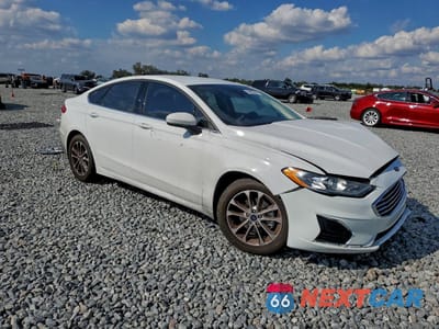 Czwarte zdjęcie samochodu z boku: 2020 FORD FUSION SE VIN:3FA6P0HD0LR247526 - miniatura