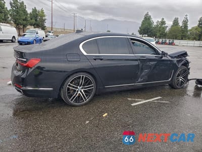 Trzecie zdjęcie samochodu z tyłu: 2020 BMW 740 I VIN:WBA7T2C08LGL17210 - miniatura