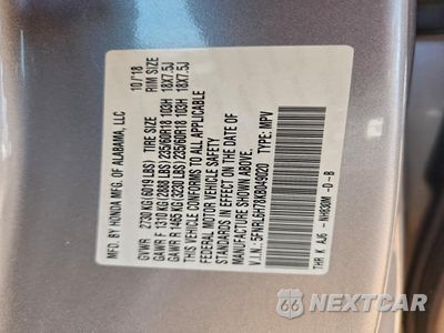 Zdjęcie 13 z 16 samochodu: 2019 HONDA ODYSSEY EXL VIN:5FNRL6H78KB049020 - miniatura