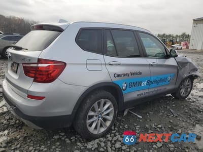 Trzecie zdjęcie samochodu z tyłu: 2016 BMW X3 XDRIVE28I VIN:5UXWX9C53G0D66287 - miniatura