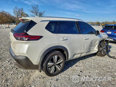 Trzecie zdjęcie samochodu z tyłu: 2021 NISSAN ROGUE SL VIN:5N1AT3CB1MC718277 - miniatura