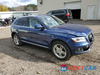Czwarte zdjęcie samochodu z boku: 2017 AUDI Q5 PREMIUM PLUS VIN:WA1L2AFP2HA039190 - miniatura