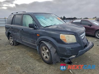 Czwarte zdjęcie samochodu z boku: 2006 HONDA PILOT EX VIN:5FNYF28676B019516 - miniatura