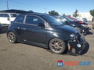 Czwarte zdjęcie samochodu z boku: 2016 FIAT 500 ABARTH VIN:3C3CFFFHXGT136312 - miniatura