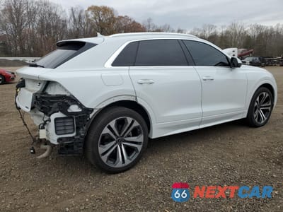 Trzecie zdjęcie samochodu z tyłu: 2022 AUDI Q8 PRESTIGE VIN:WA1CVBF10ND022892 - miniatura