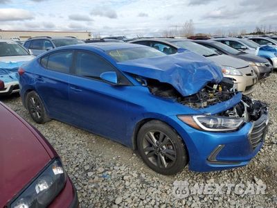 Czwarte zdjęcie samochodu z boku: 2017 HYUNDAI ELANTRA VALUE EDITION VIN:5NPD84LF0HH173727 - miniatura