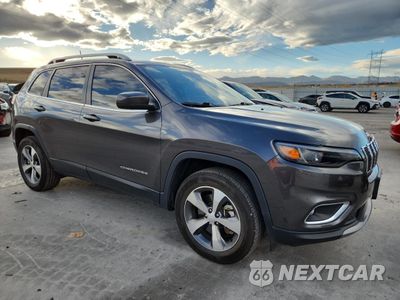 Czwarte zdjęcie samochodu z boku: 2021 JEEP CHEROKEE LIMITED VIN:1C4PJMDX9MD236574 - miniatura