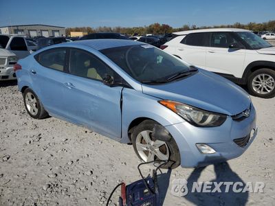Czwarte zdjęcie samochodu z boku: 2011 HYUNDAI ELANTRA GLS VIN:KMHDH4AE0BU137653 - miniatura