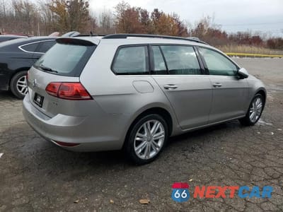 Trzecie zdjęcie samochodu z tyłu: 2016 VOLKSWAGEN GOLF SPORTWAGEN S VIN:3VWC17AU6GM523242 - miniatura