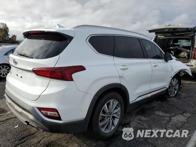 Trzecie zdjęcie samochodu z tyłu: 2020 HYUNDAI SANTA FE SEL VIN:5NMS33AD6LH266629 - miniatura