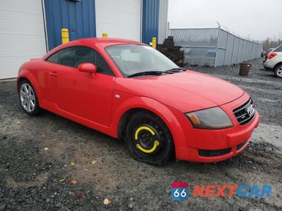 Czwarte zdjęcie samochodu z boku: 2003 AUDI TT QUATTRO VIN:TRUWT28N431006529 - miniatura