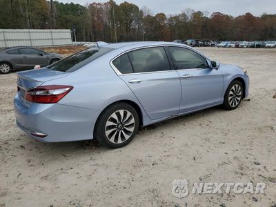 Trzecie zdjęcie samochodu z tyłu: 2017 HONDA ACCORD HYBRID EXL VIN:JHMCR6F5XHC015476 - miniatura