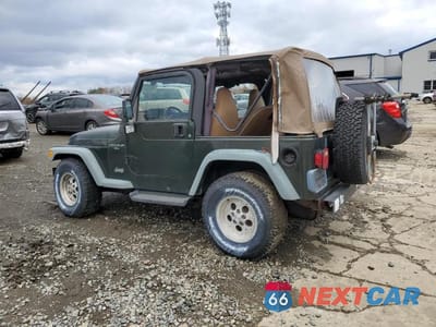 Drugie zdjęcie samochodu z przodu: 1998 JEEP WRANGLER / TJ SPORT VIN:1J4FY19S3WP758048 - miniatura