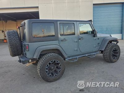 Trzecie zdjęcie samochodu z tyłu: 2015 JEEP WRANGLER UNLIMITED SPORT VIN:1C4BJWDG0FL547499 - miniatura