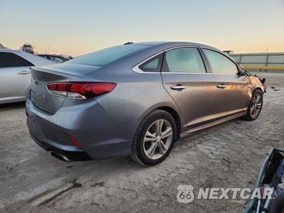 Trzecie zdjęcie samochodu z tyłu: 2018 HYUNDAI SONATA SPORT VIN:5NPE34AF6JH650558 - miniatura